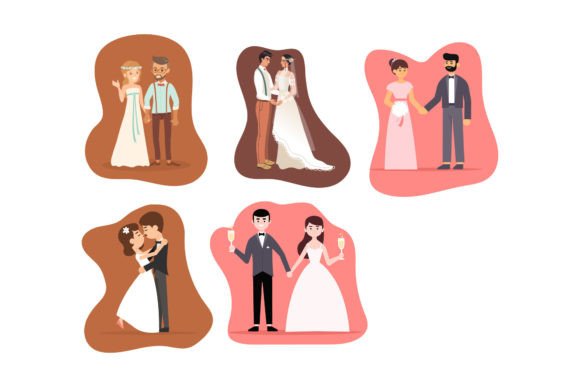 Couple Wedding Vector Graphics: Your Ultimate Design Toolkit