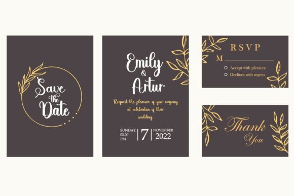 Effortless Elegance: Mastering the Luxury Wedding Invitation Card