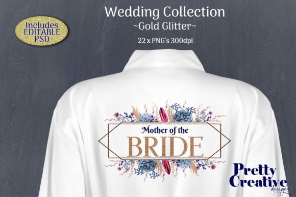 The Sparkle That Ties It All Together: A Gold Glitter Wedding Design