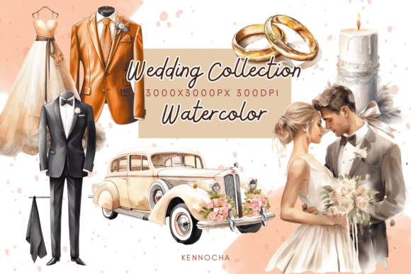 Unlocking the Charm of the Wedding Collection Watercolor