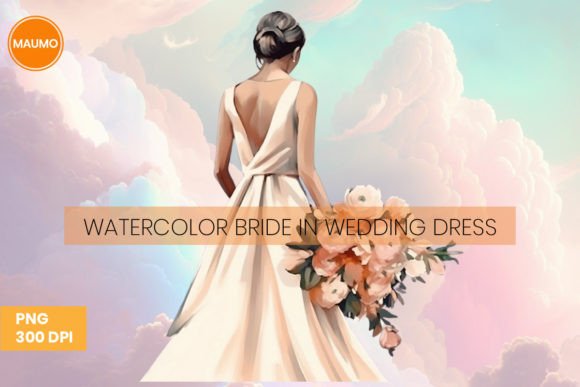 Watercolor Bride: The Ethereal Illustration for Wedding Stationery