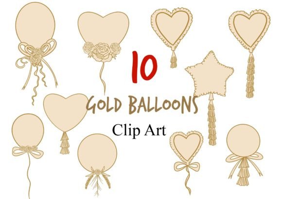 Wedding Balloons Clipart: Festive Design Elements for Every Occasion